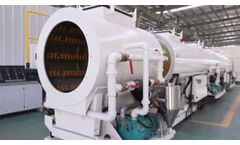 Corrugated Pipe Machine - Video