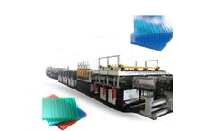 Model TSGZB - PP Hollow Sheet Extrusion Line Machine