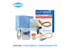 Sterimed - Model Cathsafe - Foley Balloon Catheterization Kit