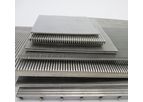 YUBO - Model wedge wire screen - Wedge Wire Flat Panel Screens Filter