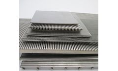 YUBO - Model wedge wire screen - Wedge Wire Flat Panel Screens Filter