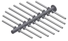 YUBO - Model wedge wire screen - header lateral distributor