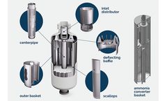 YUBO - Model Johnson filter - chemical filtration tower internals industry center pipe