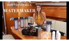How To Install a Watermaker (Sailing La Vagabonde) - Video