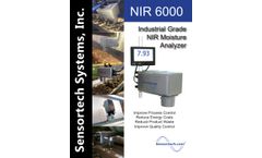 SSI - Model NIR-6000 - Moisture Analyzers - Brochure