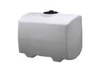 Model PCO41254 - 30 US Gallons Rectangular Rounded Bottom PCO Tank