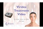 Radiofrequency skin therapy Viridex RF - Video