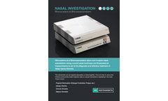 GM Instruments - Acoustic Rhinometer - Brochure