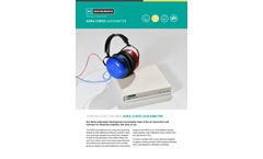 ASRA Curve - Screening Audiometer - Leaflet