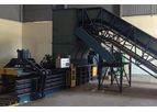 Nick - Model NKW60Q - Carton Paper Horizontal Waste Paper Baler