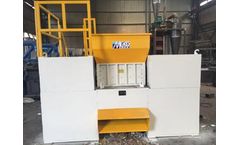 Nick - Model NKLD-1200 - Double Shaft Shredder