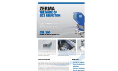 GSL - Model 300 - Slow Speed Granulators- Brochure