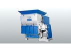 ZERMA - Model ZSS  - Single Shaft Shredders