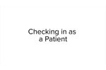 Doxy.me - Checking in as a Patient: Chrome - Video