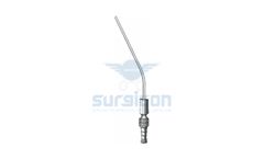 Model J-14-13000 - Frazier Suction Tube. Curved.