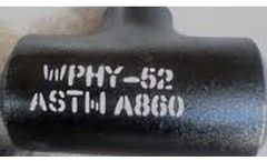 Rajendra - Model ASTM A860 WPHY 52 - High Yield Carbon Steel Buttweld Pipe Fittings