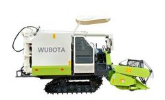 Wubota - Model 4LZ-5.0 5.0kg/s Feeding Capacity - Rice Combine Harvester