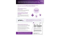 PrismRA Patient Education Brochure