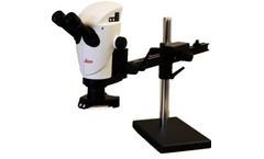 Leica - Model S9i - Stereo Microscope with Integrated Camera on Swingarm Stand