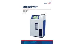 Microlab - Electrolyte Analyser Brochure