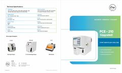 AGD - Model PCE 210 - 3 Part - Fully Automated Hematology Analyzer Brochure
