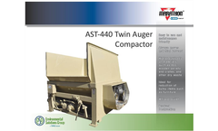 Marathon - Model RJ-275 & RJ-275 XHD - Stationary Trash Compactors - Brochure