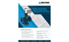 Heat-Timer - 2 and 3-Way Motorized Valves for Steam, Vacuum, and Hydronic Heating Systems - Brochure