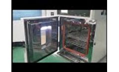 Benchtop temperature humidity test chamber from Labtek Instruments  - Video