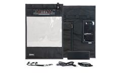 Mission Darkness™ NeoLok™ Faraday Bag for Tablets with Battery Kit