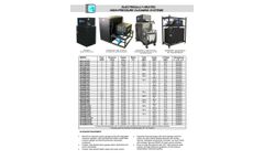 PSC - Electrically Heated Hot Water Pressure Washing Systems Datasheet