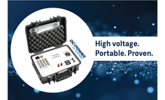 Ampner - Model HVPS1250C - High Voltage DC Portable Power Supply Unit - Brochure