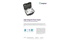 Ampner - Model HVPS1250C - High Voltage DC Portable Power Supply Unit - Brochure