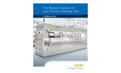 Ecoclean - Model UCMSmartLine - Modular Solution for your Precision Cleaning Task Datasheet
