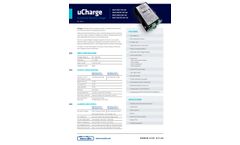 Mecc-Alte - Model uCharge-MAS - Battery Charger - Brochure
