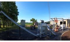 One Minute Time-lapse: Assembling a commercial pellet mill system for large Hop processor in France! - Video