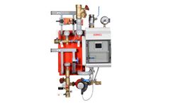 Gebwell G-Power - Model Compact - Wall-Mounted District Heating Substation for Small Utility Rooms