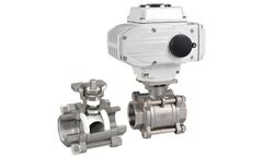 BudMore - Model BM DN15-DN200 - 2 way Electric Ball Valve