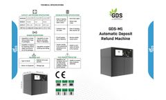 GDS - Model M1 - Recycle Reverse Vending Machine - Brochure