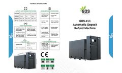 GDS - Model XL1 - Recycle Reverse Vending Machine - Brochure