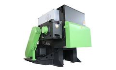Aceretech - Model HS Series - Big Sized Single Shaft Plastic Breaking Shredder