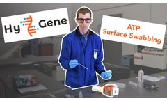LifeCheck ATP Hy-Gene ??? Swabbing a Tape Gun - Video