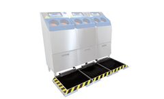 CleanTech - Wetted Boot Dip Footwear Sanitizing Pan for Industrial Environments