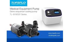 TOPSFLO Medical dc water cooling pump successfully helped China fight against the epidemic