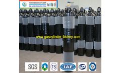 Hongsheng - Model 60L ISO9809-1 9M3 150bar 37MN - Oxygen Tanks Gas Cylinders