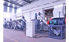 PLASTAR - 300-2000kg/h Waste Agriculture Film Plastic Crushing Washing Recycling Line