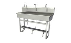 Sani-Lav - Model 56F1 - Floor Mount Single Foot Valve Wash-Station