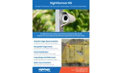 SightSensor - Model NS - Smart Thermal Camera - Brochure