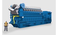 Bergen - Model B35:40V - Medium-Speed Natural Gas Engine for Land-Based Applications