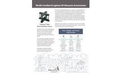 TriSonica - Mini Wind and Weather Sensor - Brochure