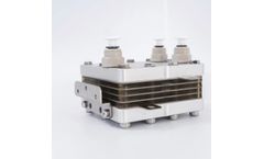 SMTlabtech - Model C600 - 600ml/Min SPE PEM pure water Electrolyser Stack electrolizer hydrogen module